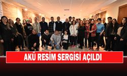 AKÜ Resim Sergisi Açıldı