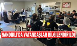 Sandıklı’da Vatandaşlar Bilgilendirildi