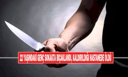 22 Yaşındaki Genç Sokakta Bıçaklandı, Kaldırıldığı Hastanede Öldü