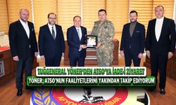 İkmal Ve Garnizon Komutanı Tuğgeneral Yöner’den ATSO’ya İade-İ Ziyaret