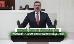 İki Üniversiteye Toplam 3 Milyar 816 Milyon Bütçe Ayrıldı