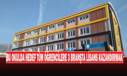 Bu Okulda Hedef Tüm Öğrencilere 3 Branşta Lisans Kazandırmak