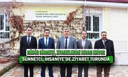 Müdür Sünnetçi, İhsaniye’de Ziyaret Turunda