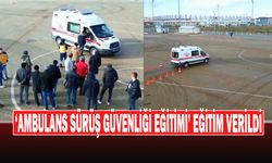 Afyonkarahisar’da ‘Ambulans Sürüş Güvenliği Eğitimi’ Eğitim Verildi