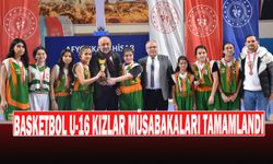 Basketbol U-16 Kızlar Müsabakaları Tamamlandı