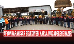 Afyonkarahisar Belediyesi Karla Mücadeleye Hazır