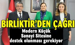 Belediyenin Modern Küçük Sanayi Sitesine destek olması gerekiyor