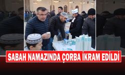 Sabah Namazında Çorba İkram Edildi