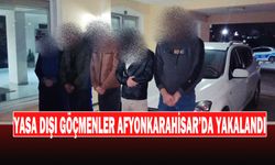 Yurda Kaçak Yollardan Giren Yabancı Uyruklu 4 Kişi Yakalandı