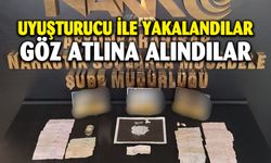 Afyonkarahisar'da uyuşturucu ile yakalandılar