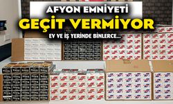 AFYON EMNİYETİ GEÇİT VERMİYOR