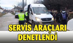 SERVİSLER DENETLENDİ