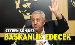 Başkan Zeybek, meclise son kez başkanlık yapacak