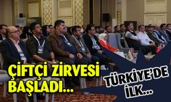 Çiftçi Zirvesi Başladı