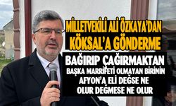 Milletvekili Özkaya'dan Köksal'a 'bağırma' göndermesi