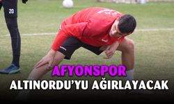 Afyonspor, Altınordu’yu konuk edecek