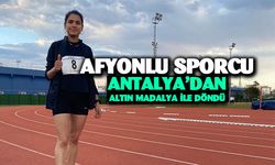 Hamide Nur Tekdemir, Antalya'dan altın madalya ile döndü