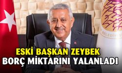 Eski Başkan Zeybek'ten Borç Durumuna Yalanlama
