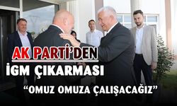 AK Parti il yönetimi ve merkez ilçe yönetimi İGM Başkanı Mehmet Siper’i ziyaret etti