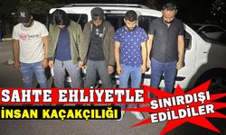 Göçmen kaçakçılığı yapıp, sahte ehliyet kullanan şahıs tutuklandı