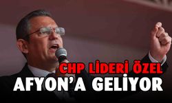CHP Lideri Özel Afyonkarahisar'a Geliyor