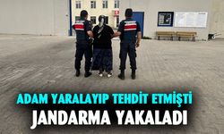 Afyonkarahisar'da adam yaralayıp tehdit etmişti jandarmaya yakalandı