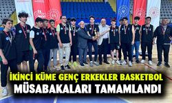 İkinci küme genç erkekler basketbol müsabakaları tamamlandı