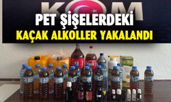 Afyonkarahisar'da pet şişelerdeki alkoller yakalandı