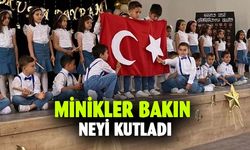 Afyonkarahisar'da minikler bakın neyi kutladı