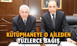 Bilensoy Ailesi’nden Prof. Dr. Şehabettin Yiğitbaşı kütüphanesine kitap bağışı yapıldı