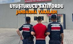 Uyuşturucu satma suçundan aranan şahsı jandarma yakaladı