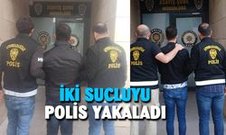 Afyonkarahisar'da iki suçluyu polis yakaladı