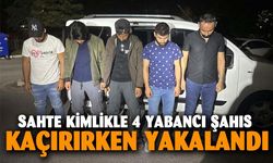 Afyonkarahisar'daKimliksiz 4 yabancı uyruklu şahıs yakalandı