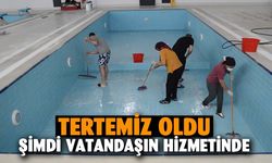 Sandıklı yarı olimpik yüzme havuzu hizmete açıldı