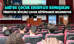 AKÜ’de çocuk edebiyatının Türk edebiyatında yeri ve önemi anlatıldı