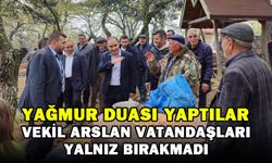 Akharım’da yağmur duası yapıldı