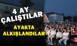 Öğrencilerin yıl sonu konseri ayakta alkışlandı