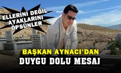 Başkan Aynacı'dan Duygu Dolu Mesaj