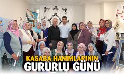 Çay Halk Eğitim Merkezi Tarafından Pazarağaç Kasabasında  El Sanatları Sergisi Açıldı