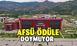 AFSÜ ödüle doymuyor