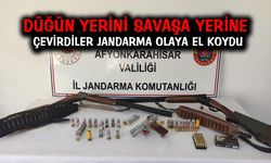 Düğünde havaya ateş edenlerin evlerinde arama yapıldı