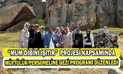 Müftülük personeline gezi programı düzenledi