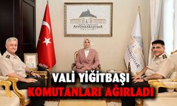 Vali Yiğitbaşı komutanları ağırladı