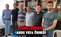 Gençlik Koordinatörlüğü’nden ‘Ahde Vefa’ örneği