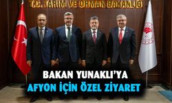 Vekillerden Bakan Yumaklı’ya ziyaret