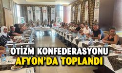 Ulusal Otizm Konfederasyonu Afyonkarahisar’da toplandı