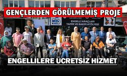 Gençler engelli bireylere ücretsiz hizmet sunacak