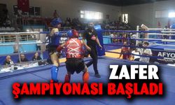 Afyonkarahisar’da Muaythai iller arası Zafer Kupası başladı