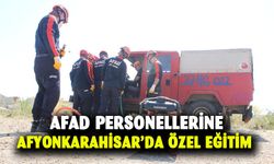 43 AFAD personeline eğitim