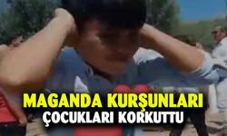 Afyonkarahisar'da maganda kurşunları çocukları korkuttu